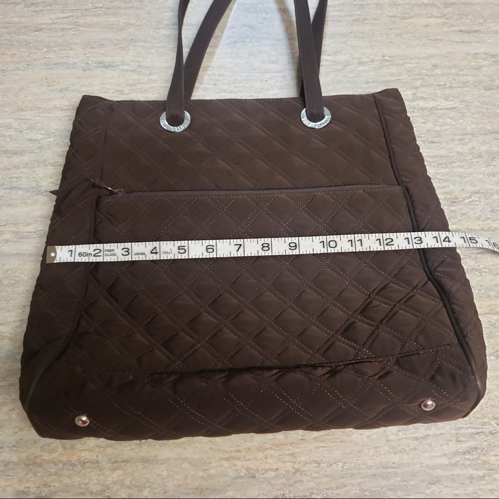 Vera Bradley brown bag - Picture 2 of 11
